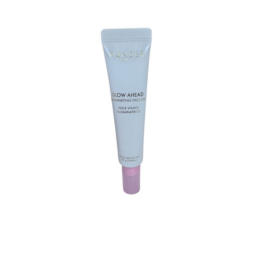 Wander glow ahead illuminating face oil full size 0.84oz new Sealed